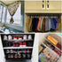 2pcs Adjustable Tension Curtain Rod, 28 to 43 Inches Spring Rods Closet Rod Cupboard Bars Spring Loaded Curtain Rods Tensions Rod For Windows,Kitc...
