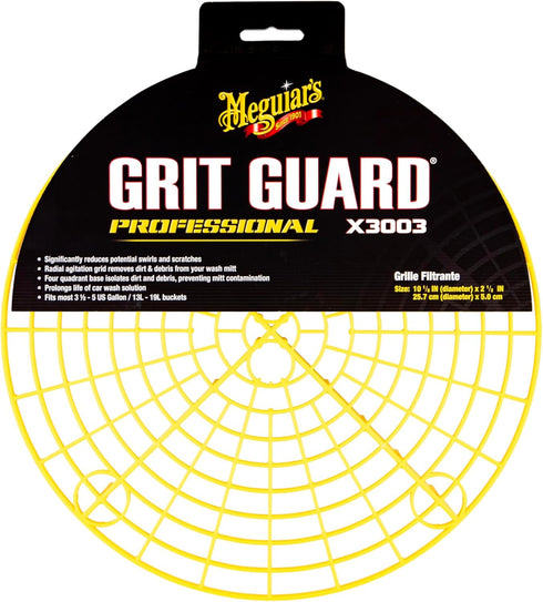Meguiar's Yellow Bucket, Car Wash Bucket for Water and Suds - 3.5 Gallon...
