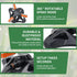 Lawn Sprinkler above Garden Sprinkler System Garden Water Sprinkler Lawn Sprinkler 360 Degree Adjustable Irrigation for Farmland Garden Lawn Child...