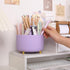 SKYDUE 360 Degree Rotating Desk Organizer, Dual-Purpose Pencil Pen Holder for Desk, Rotating Desk Pen Organizer with 5 Slots, Art Supplies, Pencil...