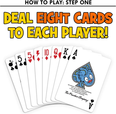Oh Fruck! A Raucous Card Game That Combines Strategy with Special Rules That Change Every Time You Play....