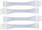 Litcessory Flexible Corner Connector/Extension Cable for LIFX Z Lightstrips (2in, 4 Pack, White)...