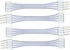 Litcessory Flexible Corner Connector/Extension Cable for LIFX Z Lightstrips (2in, 4 Pack, White)...