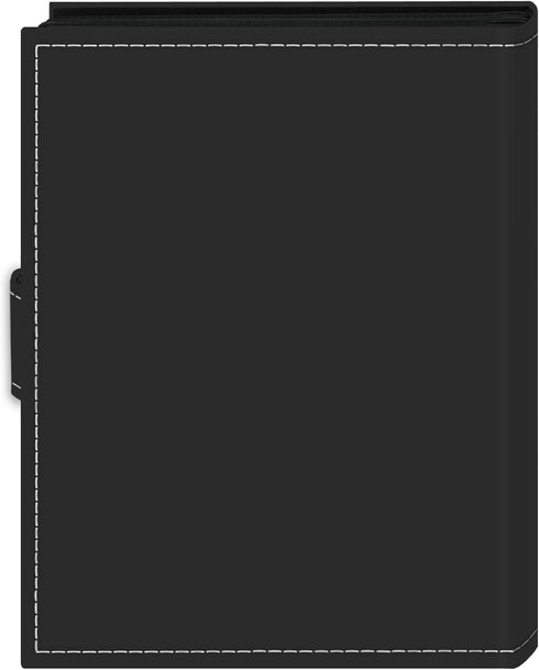 Pioneer Photo Albums EXP-46/BKP 36-Pocket 4 by 6-Inch Embroidered "Photos" Strap Sewn Leatherette Cover Photo Album, Mini, Black...