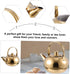 1pc Stainless Steel Pot Cast Iron Pot Stainless Steel Stove Top Kettle Cast Iron Teapot Kettle with Strainer Large Capacity Kettle Kung Fu Tea Ket...