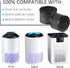 TZ-K1 Replacement Filter Compatible with ToLife TZ-K1 Air Purifier, AROEVE MK01 MK06 Air Purifiers, 3-in-1 H13 True HEPA Filter, 3 Pack, Black...