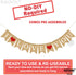 KatchOn, Burlap I Love You Banner - 10 Feet, No DIY | Love Banner for Valentines Day Decorations | Gold I Love You Sign for Valentines Day Decor |...