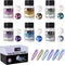 LET'S RESIN Resin Mica Powder, 6 Colors Interference Mica Powder for Epoxy Resin, Spirit Pearl Pigment Powder for Resin, Paint, Slime, Art...