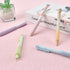 BAYTORY 5Pcs Cute Gel Pens Black Ink, Retractable ST Fine Point 0.5mm Gel Ink Pens, Quick Dry Smooth Writing for Office & School Supplies Journali...