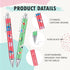 Nurse Pens Cartoon Nurse Pens, Cute Retractable Nursing Pens Funny Nurse Pens Set Greeting Nurse Appreciation Gift Pens for Nurse Week Medical Ass...