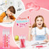 Valentine's Day Pencils Plastic Pencils Party Favors for Kids Valentines Stackable Pencils Novelty Pencils Bulk Heart Pencils for Classroom Reward...