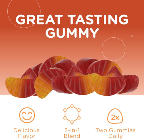 Zahler Chapter One Probiotic Gummies for Kids - Probiotics Gummies with Prebiotic Blend - Raspberry Orange Flavor - Kosher Vegetarian Non GMO Prob...