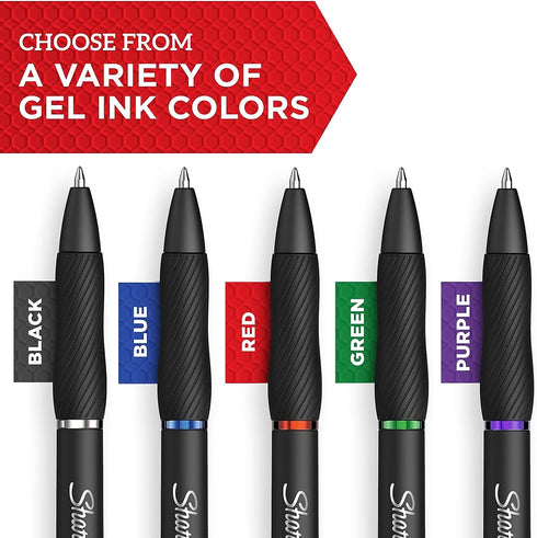 SHARPIE S-GEL BOLDPT BLACK 4CT...