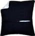 Thea Gouverneur Cushion Back Kit with Zipper - Black - for any 16x16 Inch (40x40cm) Cushion- Cross Stitch Creations - Embroidery - Embroidery Kit ...