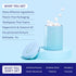 Toothpaste Tablets, Nano Hydroxyapatite Toothpaste - Natural Whitening, Fluoride Free and Remineralizing Tablets - Travel Toothpaste Tabs, Hydroxy...
