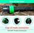 1/2" Soaker Hose and Garden Hose Fittings: Female and Male Connectors, Valves, and Straight Connectors...
