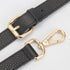 Full Grain Leather Adjustable Replacement Cross Body Purse Shoulder Strap Handbag Bag Wallet, 2/3” Wide (Black)...