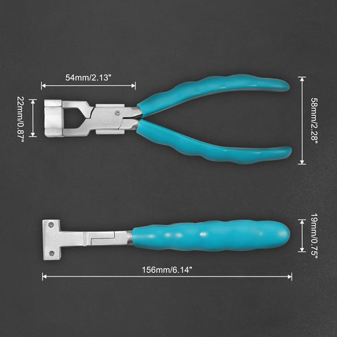 6" Glasses Frame Clamp Adjusting Pliers Eyeglasses Repairing Pliers Bracelet Bending Pliers Nose Pad Arm Repair Tools Optical Hand Tool with Screw...