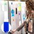 Magnetic Dry Erase Markers, 9Pcs Fine Tip Point Whiteboard Markers with erases White Board Dry Markers for Kids Teachers Office School Supplies...