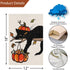 Louise Maelys Fall Black Cat Garden Flag 12x18 Double Sided, Small Burlap Welcome Autumn Garden Yard House Flags Pumpkin Thanksgiving Outside Outd...