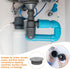 uxcell Drain Pipe Seal Ring, Silicone Ring Washing Machine Sealing Plug, Anti-Odor Floor Drain Plug Sewer Pipe Seal Ring Sealing Cover for 45-50mm...