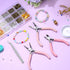982 Pieces Jewelry Making Repair Kit with Jewelry Jump Rings Lobster Clasps 3 Pieces Jewelry Pliers Soft Tape Measure Brass Jump Ring Opener Jewel...