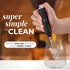 Zulay Kitchen Duracell Powered Milk Frother Handheld Foam Maker - Whisk Drink Mixer for Coffee, Latte, Matcha, Cappuccino - Mini Foamer by Milk Bo...