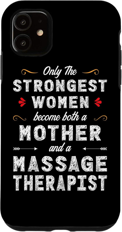 iPhone 11 Best Massage Therapist Mom Women Mother's Day Case...