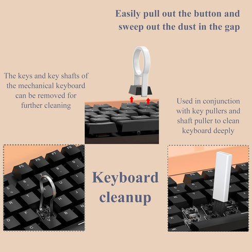 20-in-1 Camera Cleaning kit,Small Multitool Accessories with Computer Duster,Keyboard keycap Remover,Vacuum Spray,Brushes Gadgets,Cleaner for Devi...