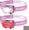 EverBrite Headlamp, 2 Pack Kids Headlamp with Red Light and Memory Function, Head Lamp for Adults and Kids with 5 Modes, Bright Headlamps for Camp...