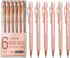 Stylus Pens for Touch Screens, 6 Pack Rose Gold Inspirational Pens, 1.0mm Medium Point BallPoint Pens, Cute Pens Nurse Gifts Office Supplies for W...