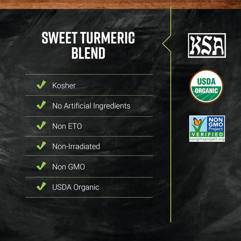 Frontier Turmeric Blend, Sweet, Organic, 1.8 Ounce...