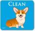 Corgi Dog Butt Funny Dishwasher Magnet Clean Dirty Sign, Reversible Clean Dirty Magnet for Dishwasher, Funny Corgi Butt Magnets, Strong & Universa...