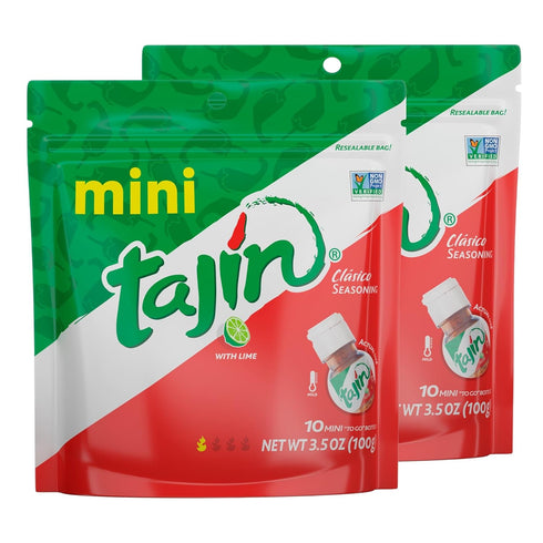 Tajin Clásico Seasoning Mini Pouch 0.35 oz (Pack of 2)...