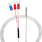 uxcell PT100 RTD Temperature Sensor Probe 3 Wires Cable Thermocouple Stainless Steel 50cm(1.64ft) (Temperature Rang: -50 to 200C)...