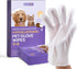HICC PET Cleaning Deodorizing Bathing Wipes for Dogs & Cats, Hypoallergenic Dog Cleaning Glove Wipes with Coconut Oil Nourishing Grooming Fur, Cat...