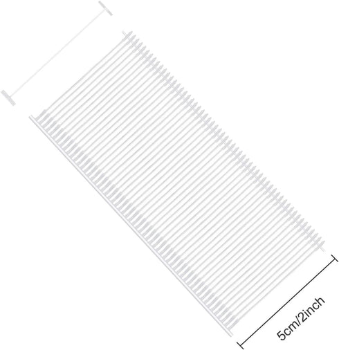 2 inch Standard Tagging Gun Fasteners, BS ONE 5000pcs Clothing Tag Barbs Attachments Price Label for All Standard Price Tag Gun...