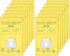 Vacuum Cleaner Bags Replacement for Kenmore Canister Type C/Q 5055, 50557, 50558 and Pana·sonic Type C-5 Vacuums, 12 Pack High-Efficiency Replacem...