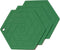 Trivet Mat, Set of 3 Silicone Pot Holder, Hot Pads, Potholder for Pots and Pans (Green Monstera)...
