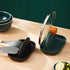 Utensil Rest Holder for Kitchen Counter Spoon Rest Cooking Ladle Spatula Lid Holder Kitchen and Grill Utensil Organizer for Countertop Stove Top (...