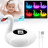 Baby Bath Thermometer with Colorful Lights, Rechargeable Bath Thermometer Baby Safety, Swan Baby Bath Temperature Toy, BPA-Free Baby Bathtub Water...