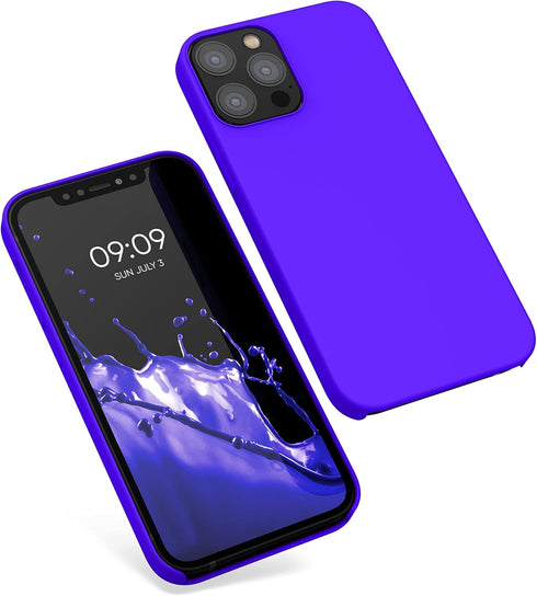 kwmobile Case Compatible with Apple iPhone 12 / iPhone 12 Pro Case - TPU Silicone Phone Cover with Soft Finish - Baltic Blue...