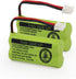 BT184342/BT284342 Cordless Phone Battery Pack Compatible with BT18433/BT28433 BT1011 BT1018 BT1022 BT1031 CS6219 CS6229 DS6151 L602 L701 Handset(2...