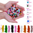 Bead Bracelet Making Kit, Shynek Bead Friendship Bracelets Kit with Pony Beads Letter Beads Charm Beads and Elastic String for Bracelet and Jewelr...