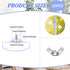 Suction Cups with Screws 4 mm Thread Transparent PVC Suction Cup with Screw Hook 2 Inch Diameter Butterfly Wing Nut Clear Sucker Suction Cup with ...