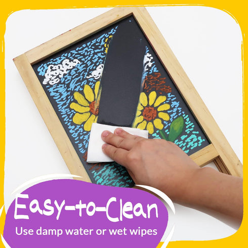 Extra Fine Tip Liquid Chalk Markers (10 Pack) with Gold & Silver - Erasable Dry Erase Marker Pens for Blackboard, Windows, Chalkboard Signs, Bistr...