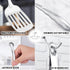 Zulay Kitchen Stainless Steel Metal Spatula – Lightweight, Strong & Durable Metal Turner – Easy to Use, Comfortable Grip, Heat Resistant & Dishwas...