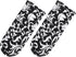 uxcell 2Pcs Pan Handle Sleeve, Pot Handle Covers Heat Resistant Iron Skillet Handle Covers for Kitchen Baking Cooking Supplies, Black Flower Patte...