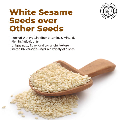 Pride of India | Sesame Seed Whole 2.3 oz (65.20 gm) Small Dual Sifter Bottle | Unhulled & Fresh | Keto-Friendly/Gluten-Free | Rich in Dietary Fib...