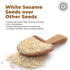 Pride of India | Sesame Seed Whole 2.3 oz (65.20 gm) Small Dual Sifter Bottle | Unhulled & Fresh | Keto-Friendly/Gluten-Free | Rich in Dietary Fib...